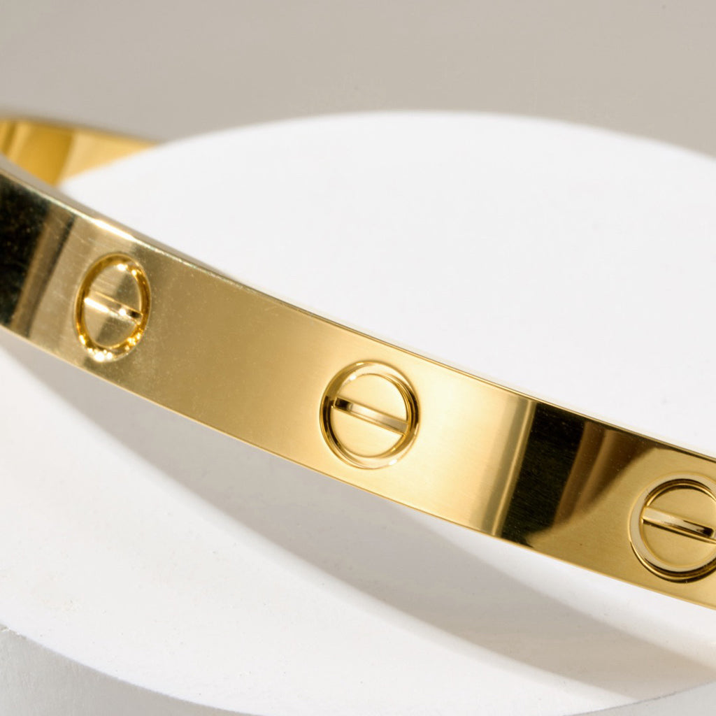 [LORA] LOVE BRACELET 6.1MM OPEN CUFF