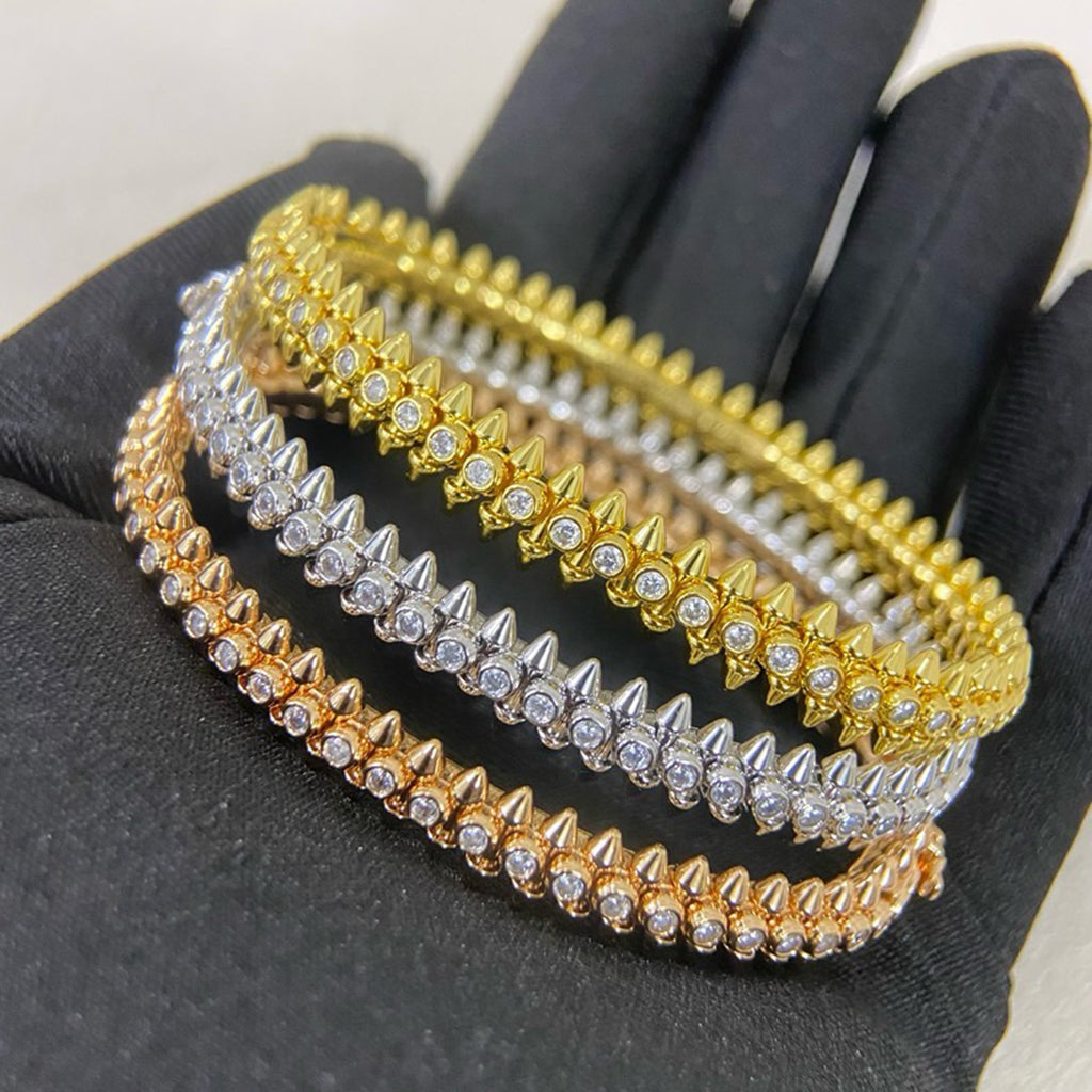 [LORA] CLASH  BRACELET 8MM DIAMONDS