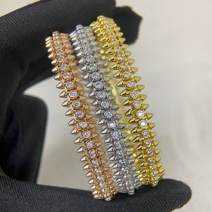 [LORA] CLASH  BRACELET 8MM DIAMONDS