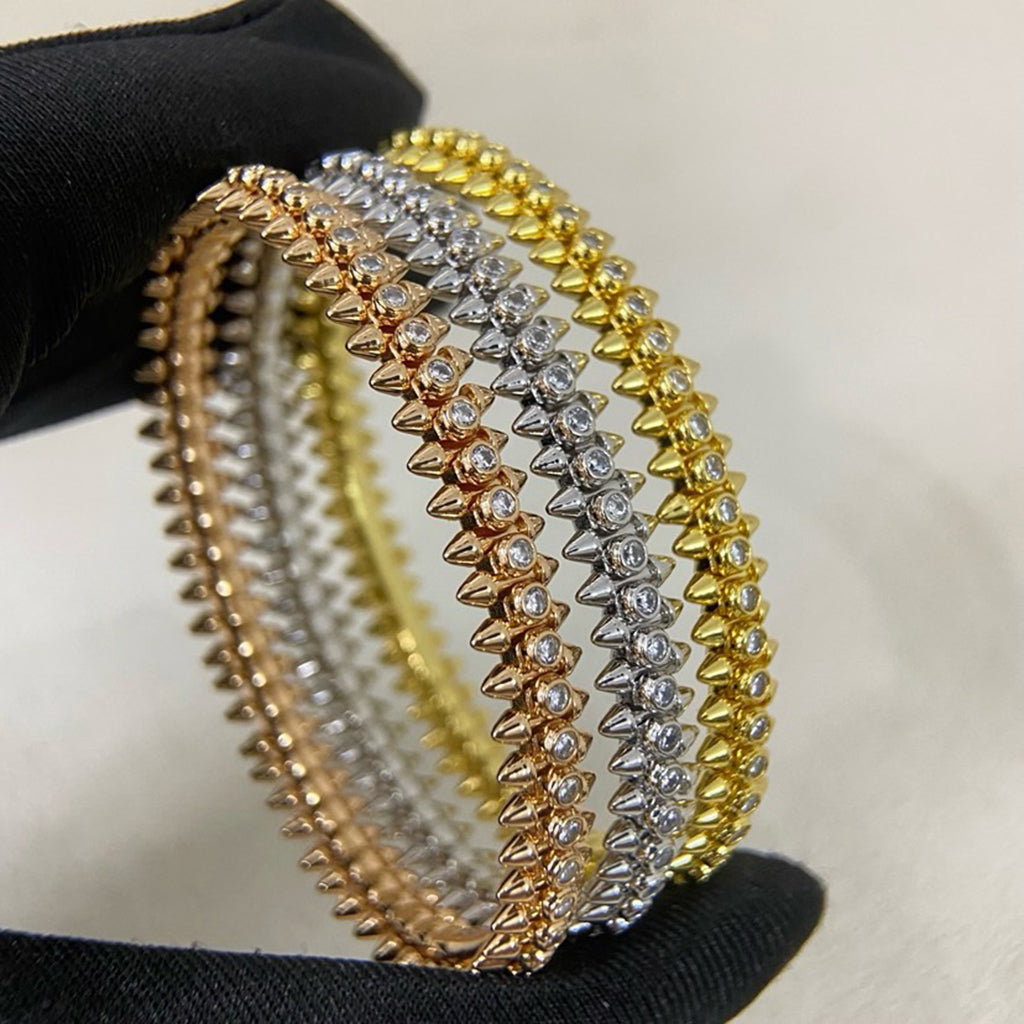 [LORA] CLASH  BRACELET 8MM DIAMONDS