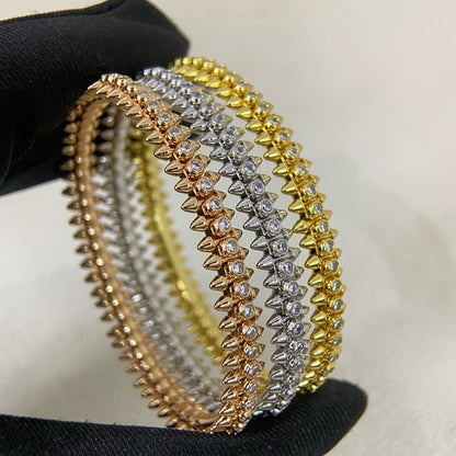 [LORA] CLASH  BRACELET 8MM DIAMONDS