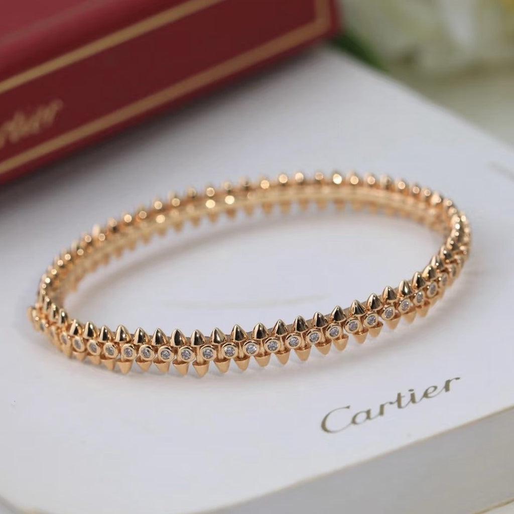 [LORA] CLASH  BRACELET 8MM DIAMONDS