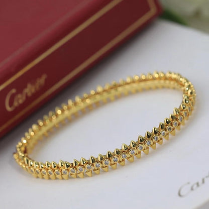 [LORA] CLASH  BRACELET 8MM DIAMONDS