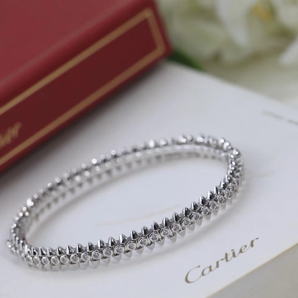 [LORA] CLASH  BRACELET 8MM DIAMONDS