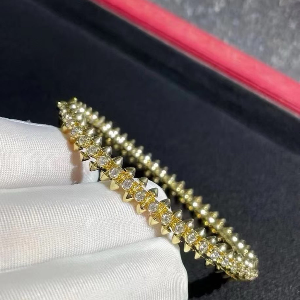[LORA] CLASH  BRACELET 8MM DIAMONDS