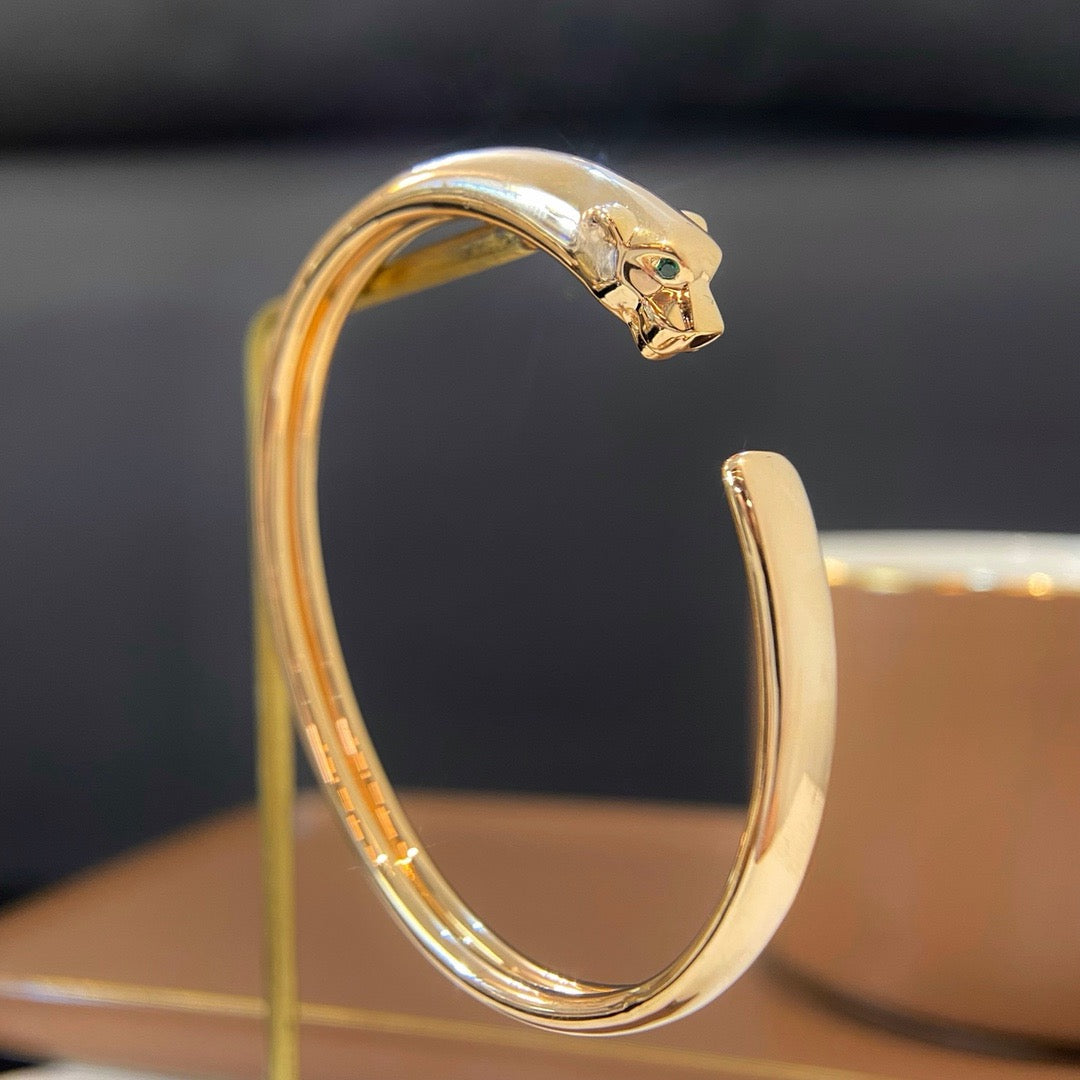 [LORA] PANTHERE OPEN BRACELET