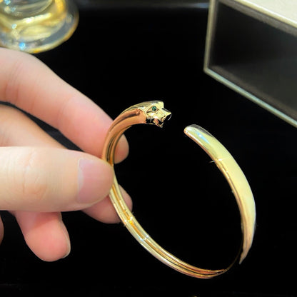 [LORA] PANTHERE OPEN BRACELET
