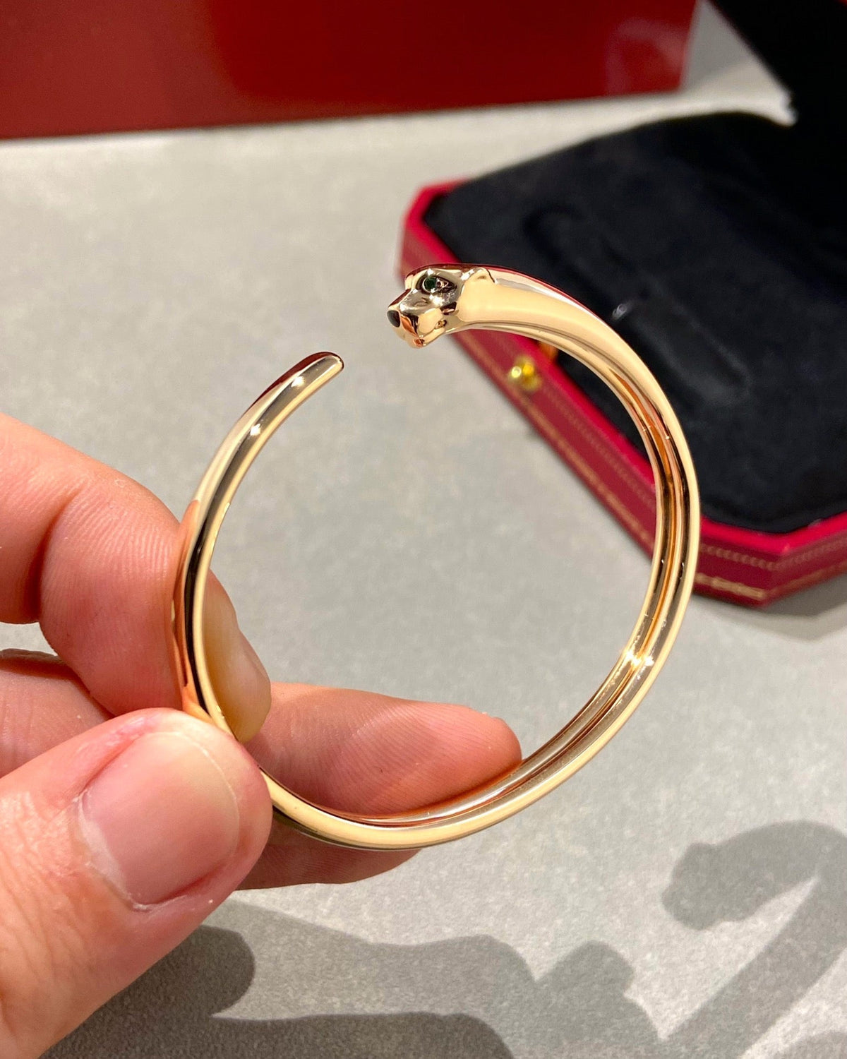 [Lora] PANTHERE OPEN BRACELET