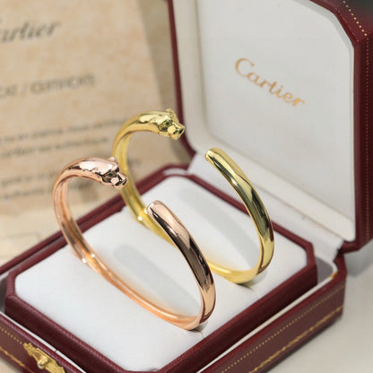[LORA] PANTHERE OPEN BRACELET