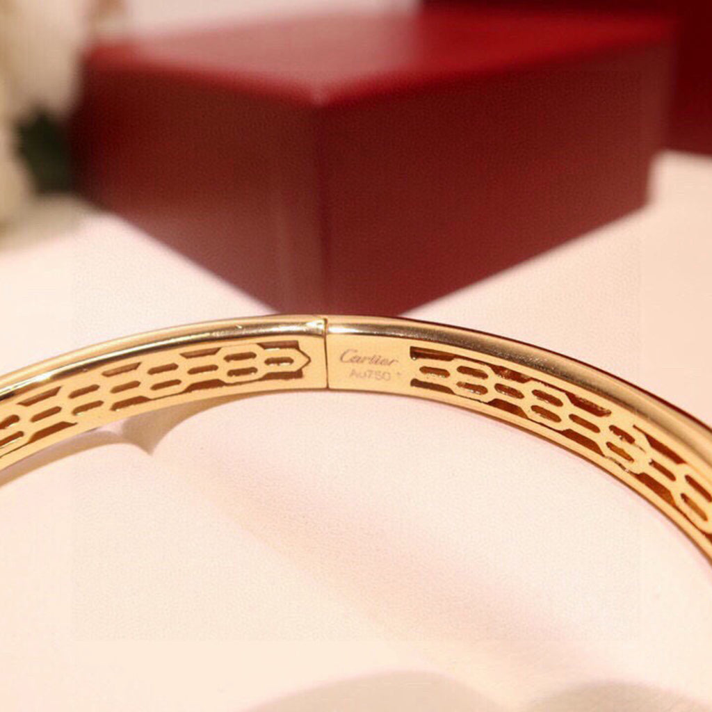 [LORA] PANTHERE BIG BRACELET DIAMONDS