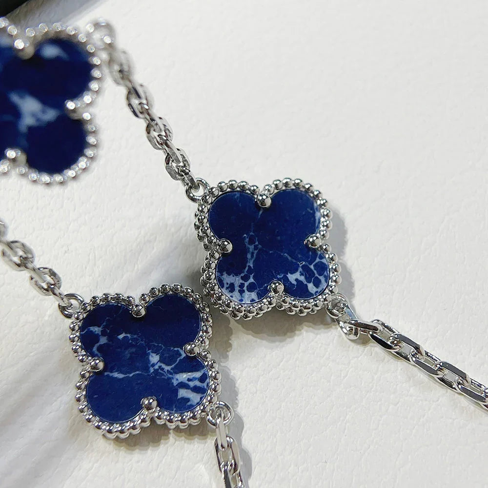 [Lora]CLOVER 5 MOTIF PIETERSITE BRACELET COLLECTION