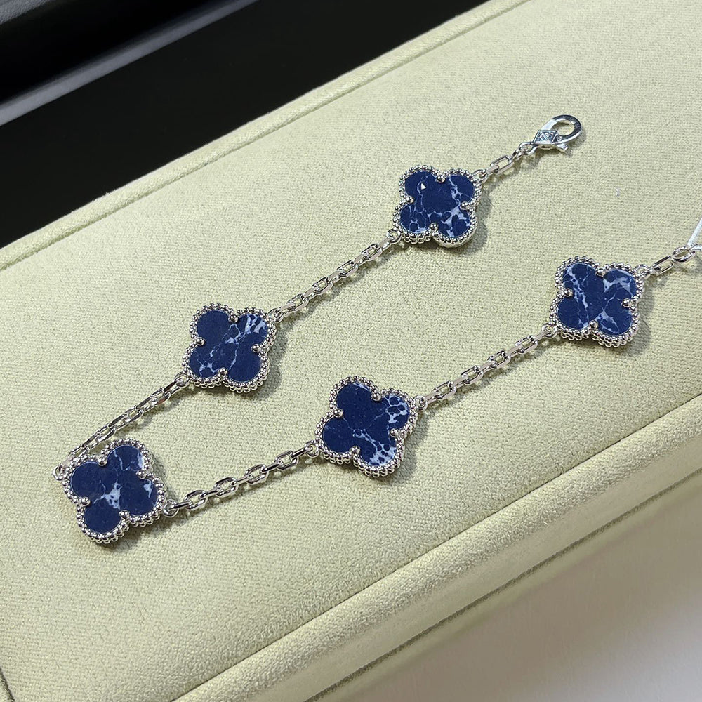 [Lora]CLOVER 5 MOTIF PIETERSITE BRACELET COLLECTION