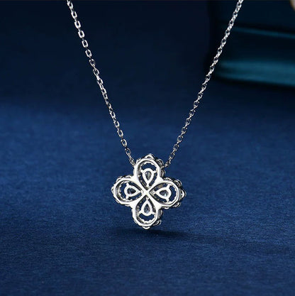 [LORA]LOOP NECKLACE FULL MOTIF DIAMOND 16MM MULTIPLE COLORS