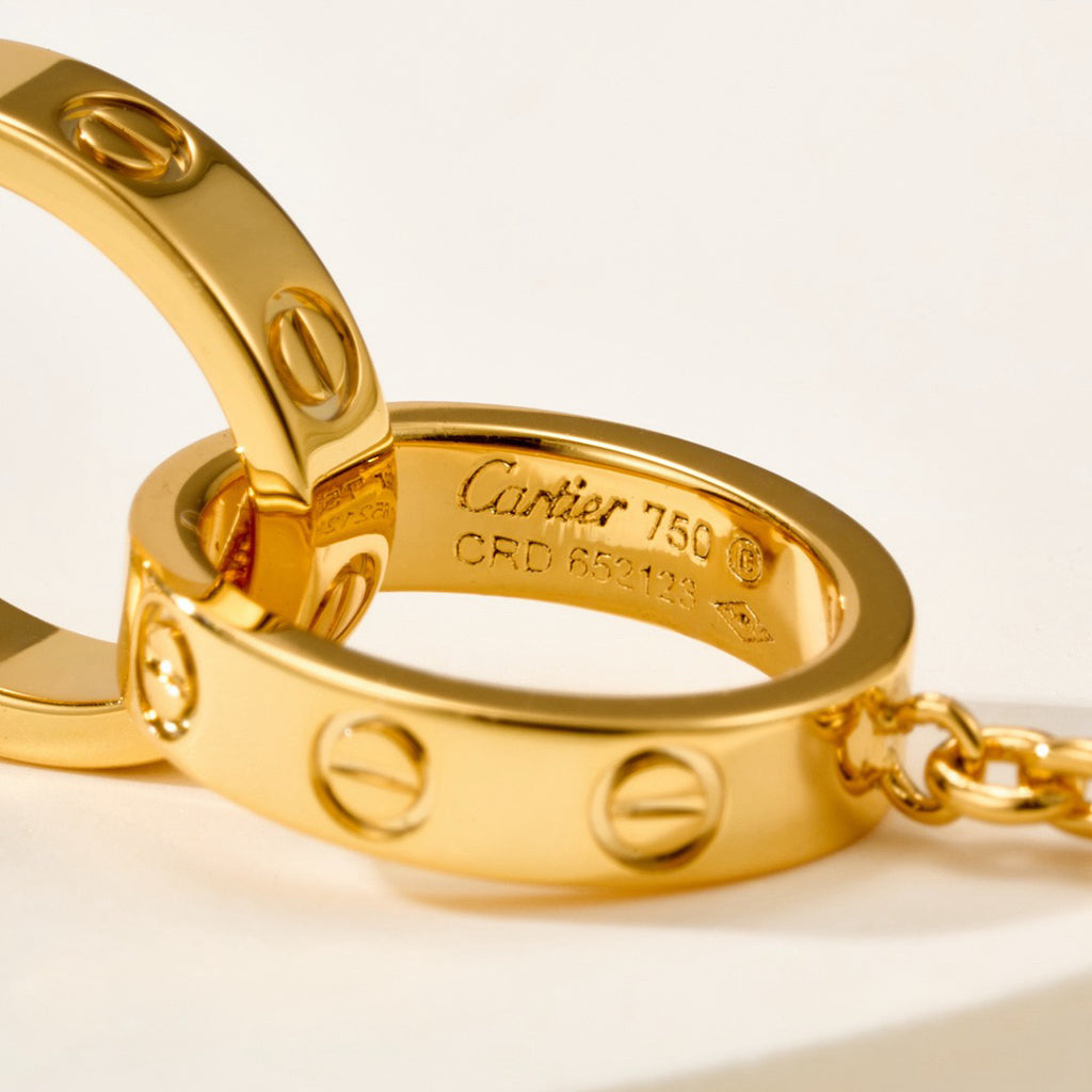 [LORA] LOVE BRACELET DOUBLE RING