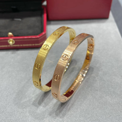 [LORA] LOVE BRACELET 6.1MM BRUSHED