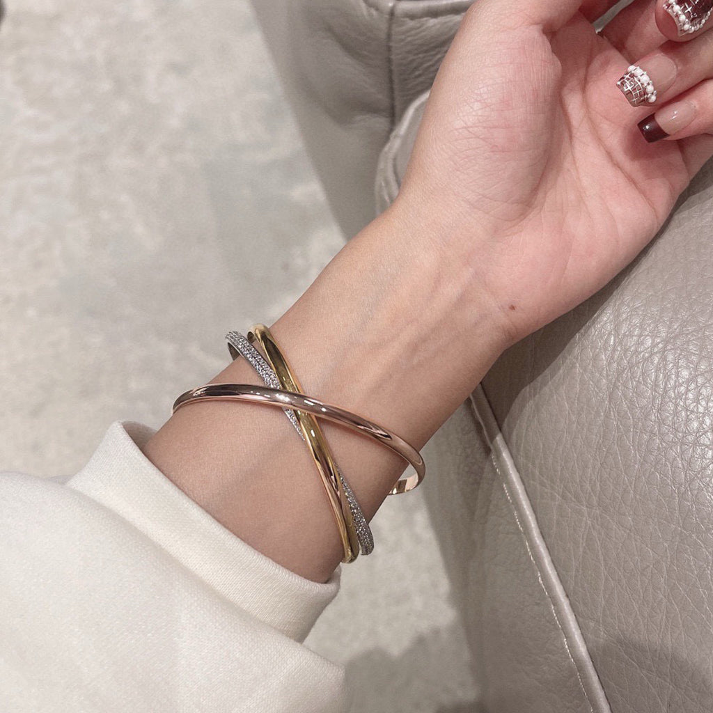 [LORA] TRINITY 2.8MM SMALL BRACELET