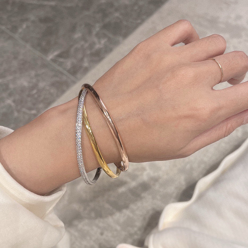 [LORA] TRINITY 2.8MM SMALL BRACELET