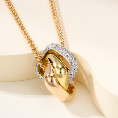 [LORA] TRINITY CUSHION NECKLACE COLLECTION