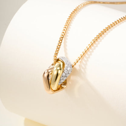 [LORA] TRINITY CUSHION NECKLACE COLLECTION