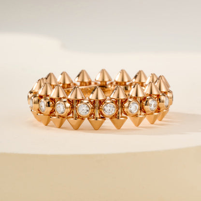 [LORA] CLASH 6.8MM DIAMOND MEDIUM RING