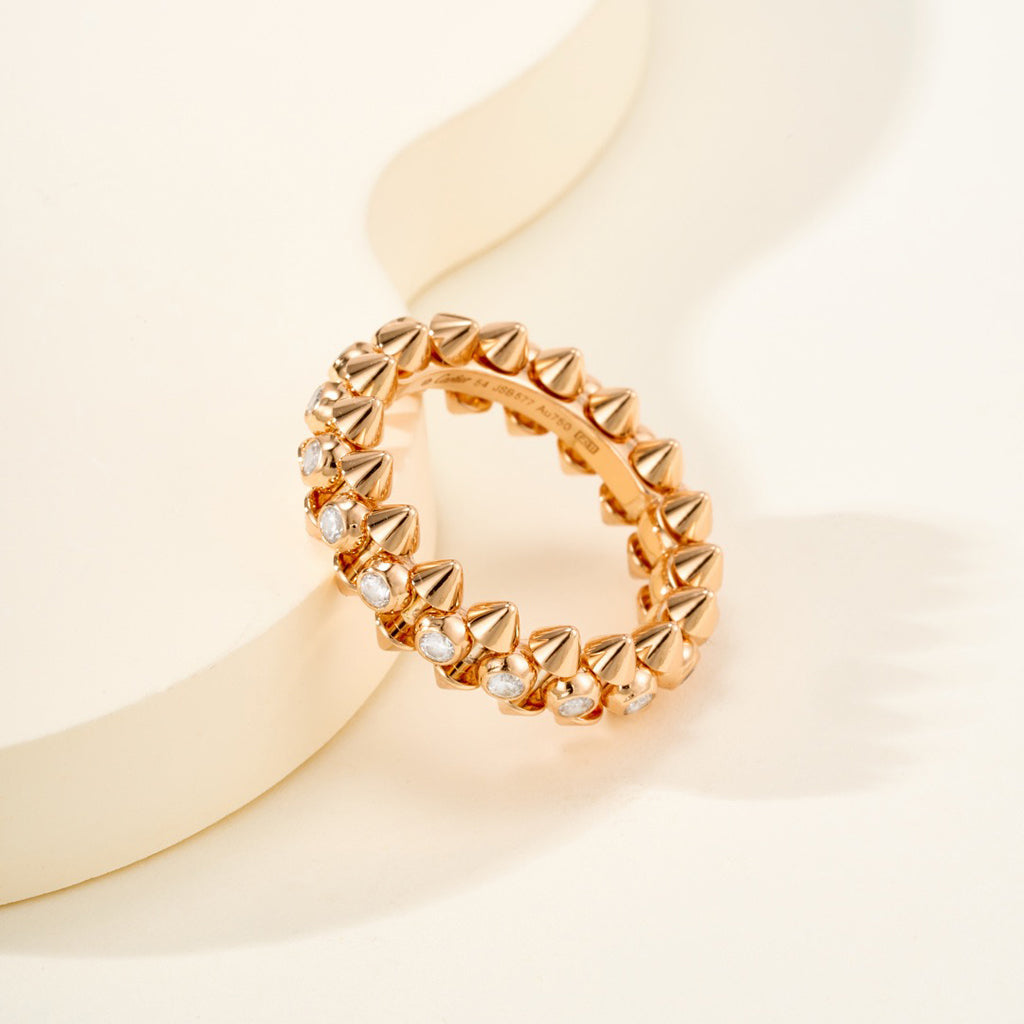 [LORA] CLASH 6.8MM DIAMOND MEDIUM RING