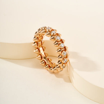[LORA] CLASH 6.8MM DIAMOND MEDIUM RING