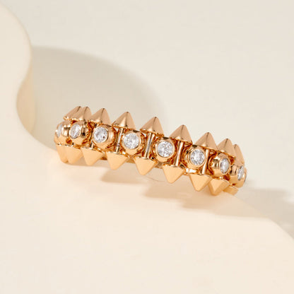 [LORA] CLASH 6.8MM DIAMOND MEDIUM RING