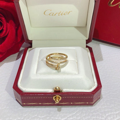 [LORA] JUSTE RING 4.8MM FULL DIAMOND