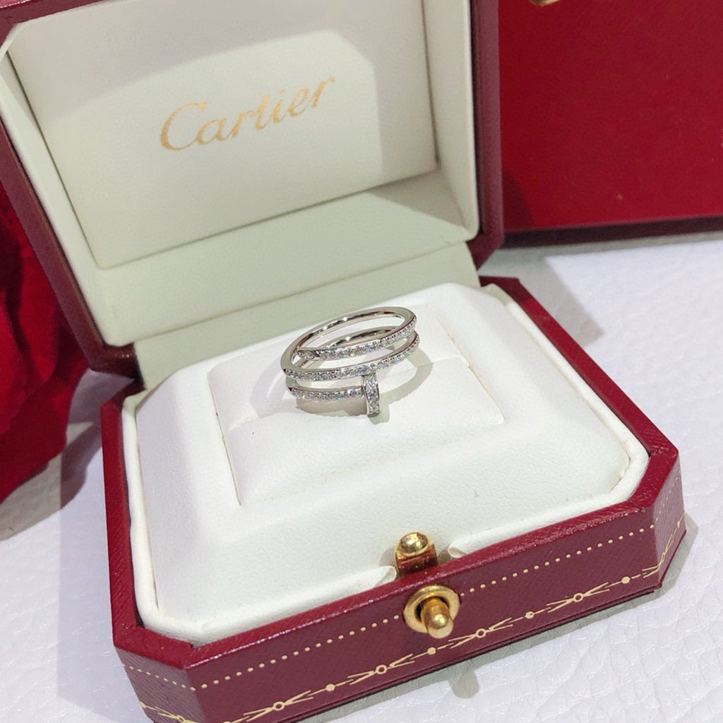 [LORA] JUSTE RING 4.8MM FULL DIAMOND