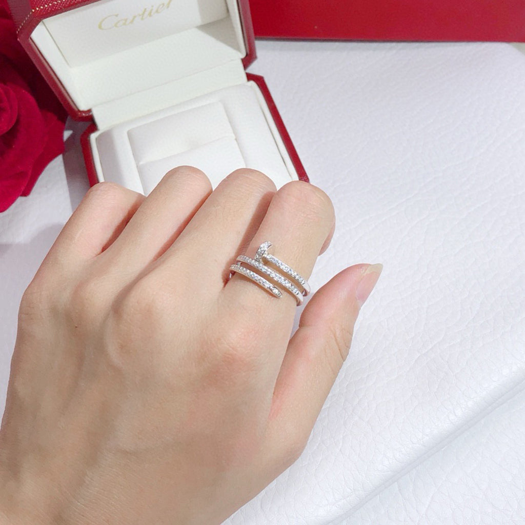 [LORA] JUSTE RING 4.8MM FULL DIAMOND