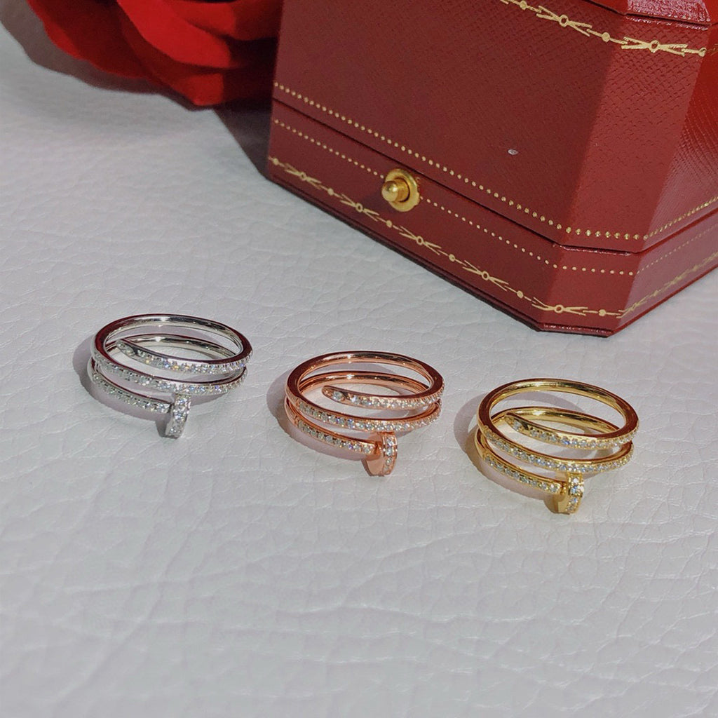 [LORA] JUSTE RING 4.8MM FULL DIAMOND