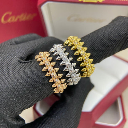 [LORA] CLASH 6.4MM SMALL FULL DIAMOND RING