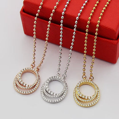 [LORA] ETINCELLE  FULL DIAMOND NECKLACE