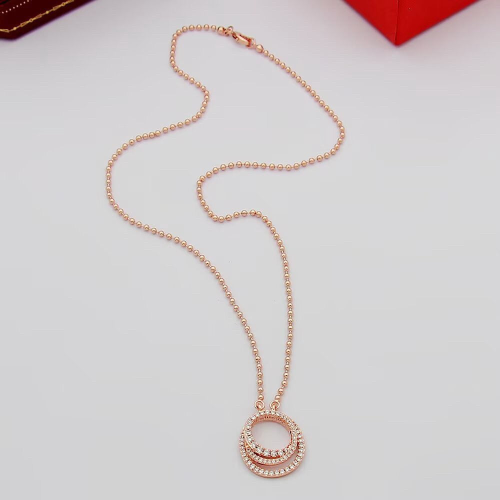 [LORA] ETINCELLE  FULL DIAMOND NECKLACE