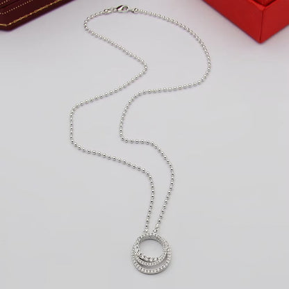 [LORA] ETINCELLE  FULL DIAMOND NECKLACE