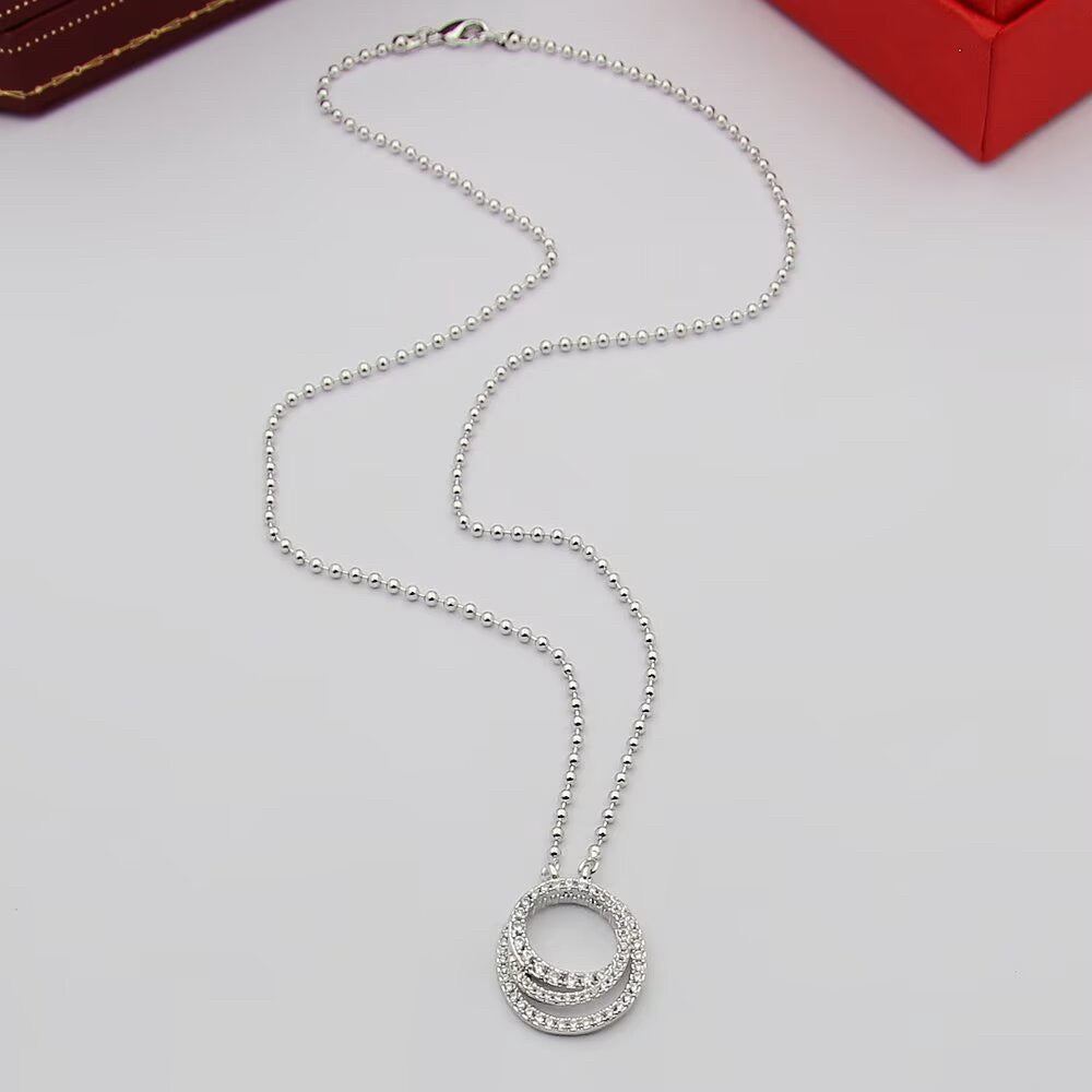 [Lora] ETINCELLE  FULL DIAMOND NECKLACE