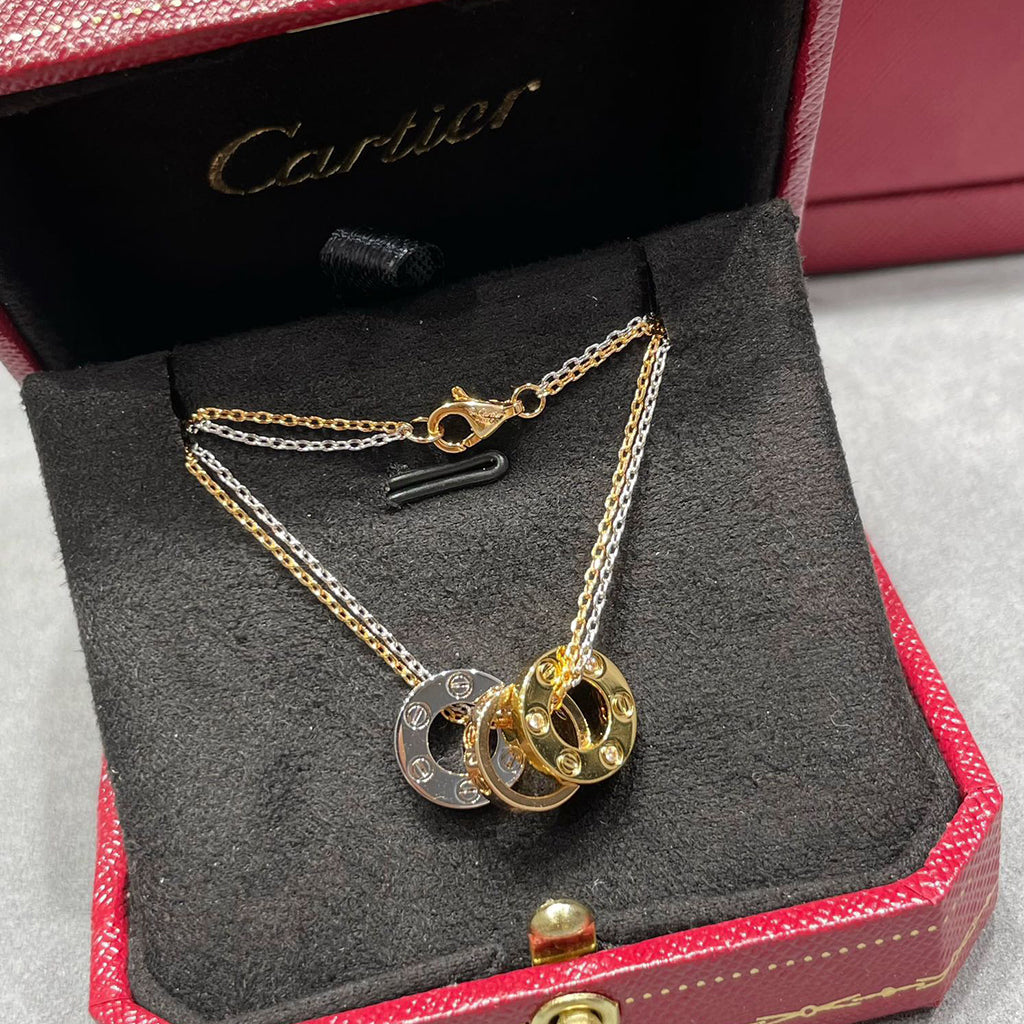 [LORA] LOVE 6 DIAMOND PENDANT NECKLACE