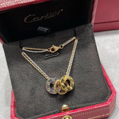 [LORA] LOVE 6 DIAMOND PENDANT NECKLACE