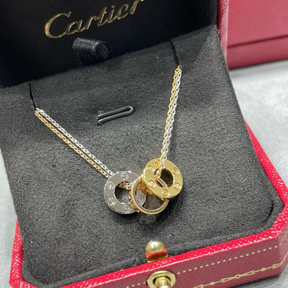 [LORA] LOVE 6 DIAMOND PENDANT NECKLACE