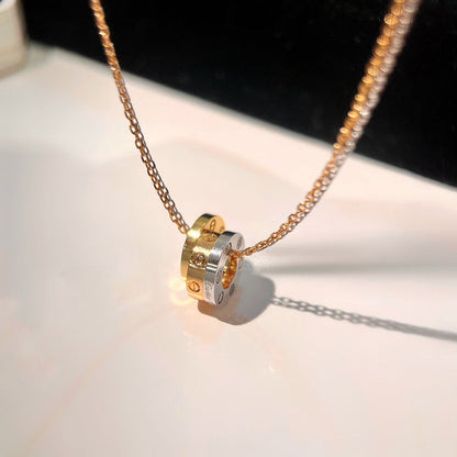 [LORA] LOVE 6 DIAMOND PENDANT NECKLACE
