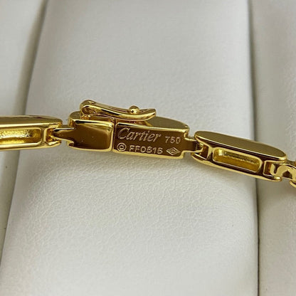 [LORA] PANTHERE HALF DIAMOND ON CHAIN BRACELET