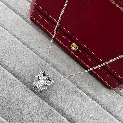 [LORA] PANTHERE FULL DIAMOND NECKLACE