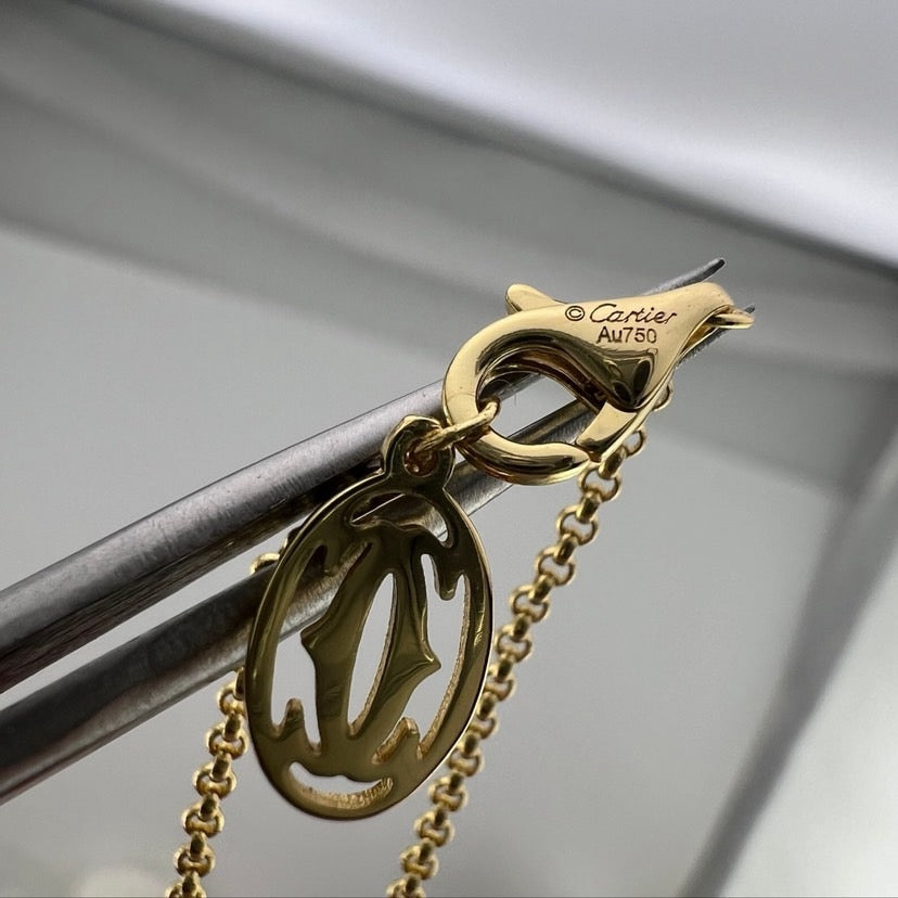 [LORA] PANTHERE FULL DIAMOND NECKLACE
