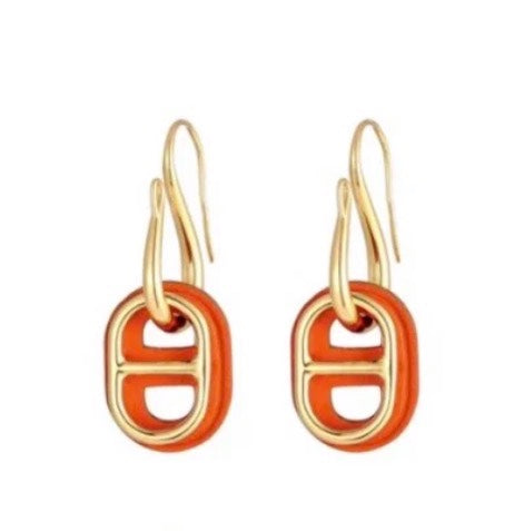 [LORA]HM O'MAILLON GOLD EARRINGS