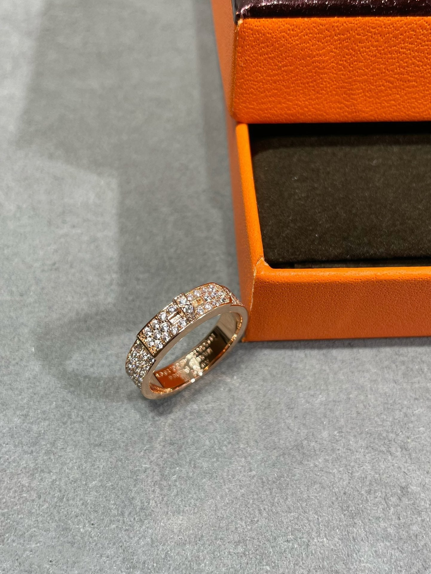 [LORA]KELLY PINK GOLD DIAMOND RING
