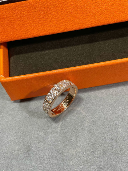 [LORA]KELLY PINK GOLD DIAMOND RING