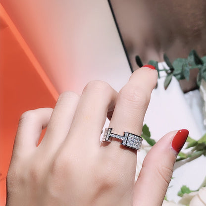 [LORA]H RING FULL DIAMOND