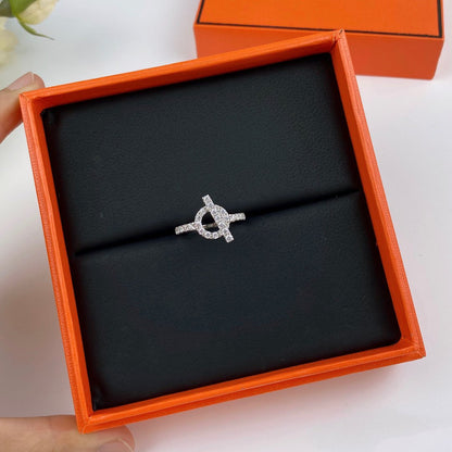 [LORA]ECHAPPEE RING SILVER DIAMOND