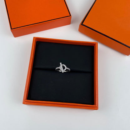 [LORA]ECHAPPEE RING SILVER DIAMOND