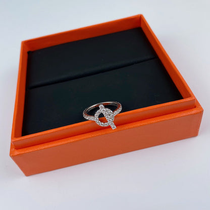 [LORA]ECHAPPEE RING SILVER DIAMOND